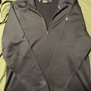 Under Armour Black Quarter-Zip Performance Pullover